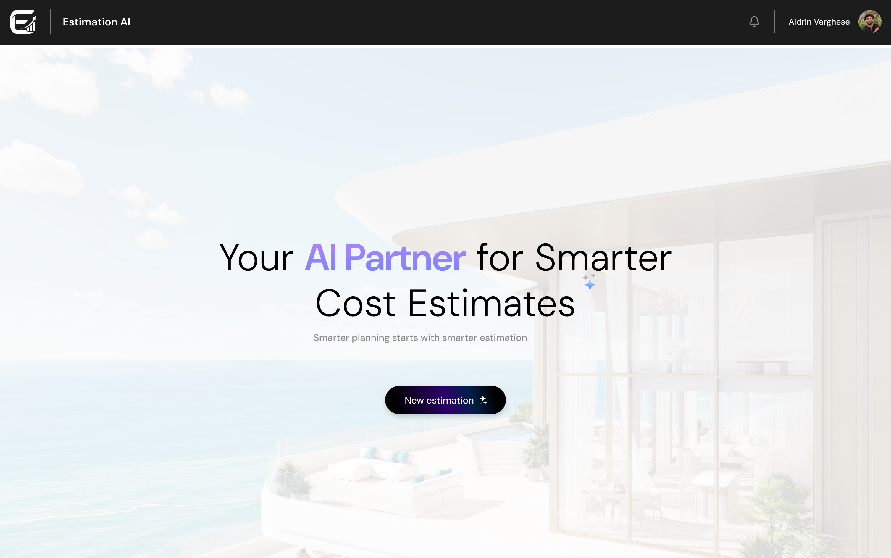 Estimation canvas, zero state
